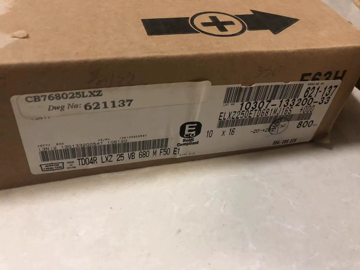 10 Stück Nippon Chemi-Con NCC LXZ Serie Aluminium-Elektrolytkondensatoren mit 680uF und 25V, Ultra Low Impedanz, Durchmesser: 10 mm, Höhe: 16 mm - Bild 2