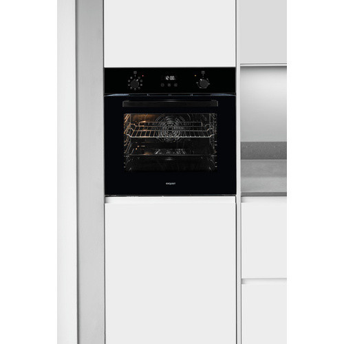 Exquisit Einbaubackofen EBE257-H-020 in Schwarz mit 59 l Volumen - Bild 4