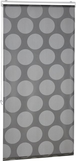 Relaxdays Duschrollo aus Kunststoff und Aluminium in Grau, wasserabweisend, B: 80 cm x H: 240 cm - Bild 1