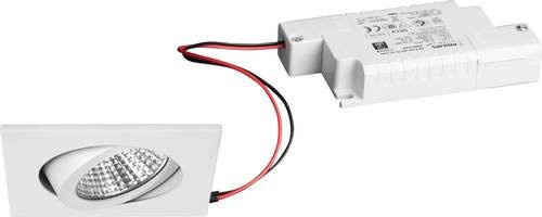 Brumberg LED-Einbaustrahler quadratisch in Weiß, dimmbar, warmweiß, 6W - Bild 1