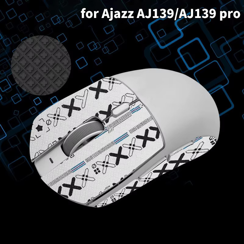 AJAZZ AJ139 Pro Rutschfestes Grip-Tape für Gaming-Mäuse, Schweißabsorbierendes Maus-Aufkleber Set - Bild 2