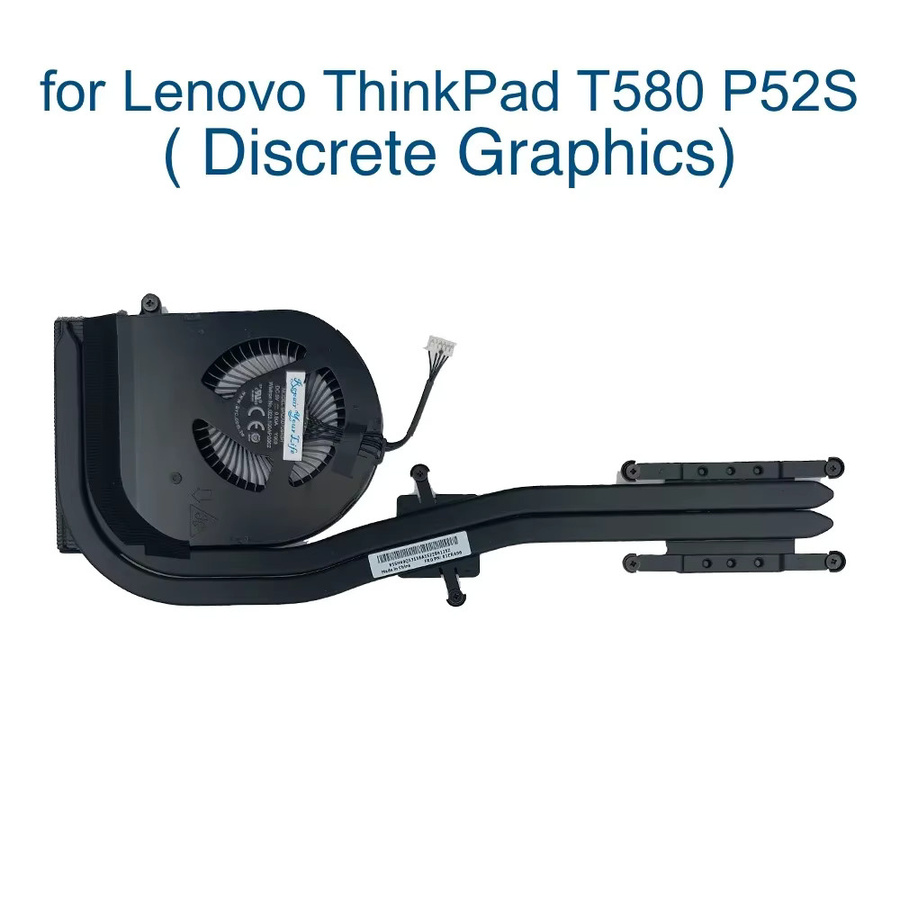 Lenovo CPU Kühler Lüfter Kühlkörper Thermal Modul für Thinkpad T580 P52S in Schwarz - Bild 4