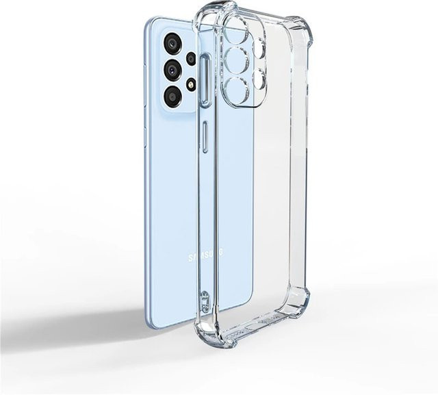 Stoßfeste transparente Handyhülle für Samsung Galaxy S24 S25 Ultra S23 S22 S21 sowie A54 A53 A52 A36 A16 A72 - Bild 1