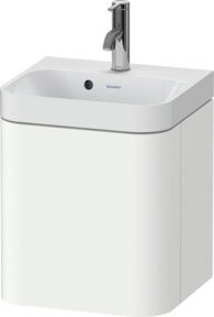 Duravit Möbelwaschtisch Happy D.2 Plus in Weiß Matt, B: 40 cm, T: 36 cm, H: 48 cm - Bild 1