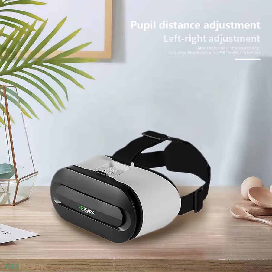AyeBeau VR-Brille Virtual Reality 3D Headset für Smartphones in Weiß - Bild 4