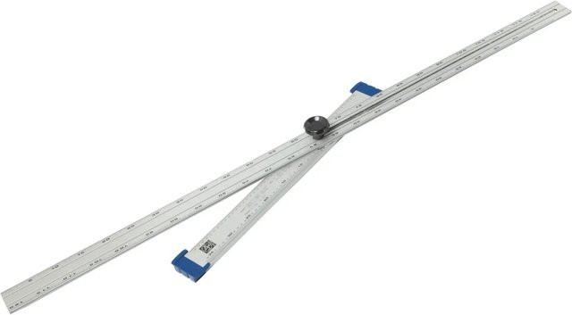 LUX-TOOLS Bauwinkel T-Form aus Aluminium in Silber - Bild 1