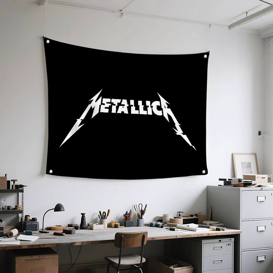 52TOYS Metallica Flagge als moderne Raumdekoration für Zuhause und Outdoor aus Textil - Bild 5