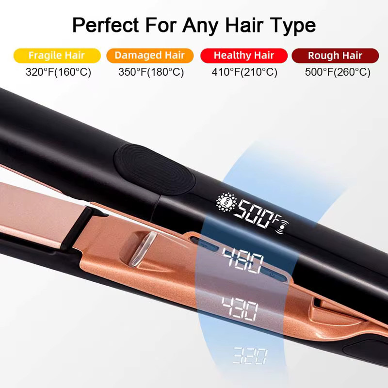 Haarglätter Keratin Reparatur, Schwarz, Unisex - Bild 4