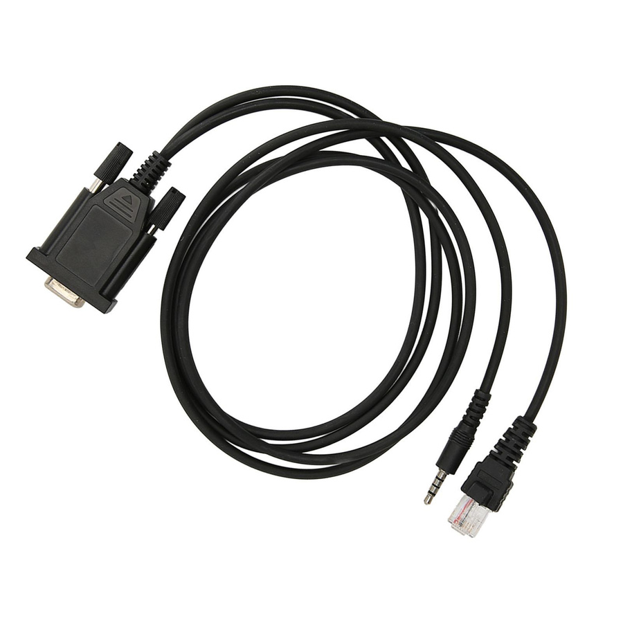 DIYelecs 2 in 1 Programmierkabel mit 8 Pin und RJ 45 für Yaesu VX2200 5R 160 180 und FT in Schwarz - Bild 2