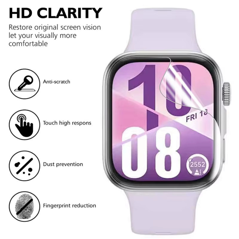 Huawei Displayschutzfolie Hydrogel, transparent, Unisex - Bild 3