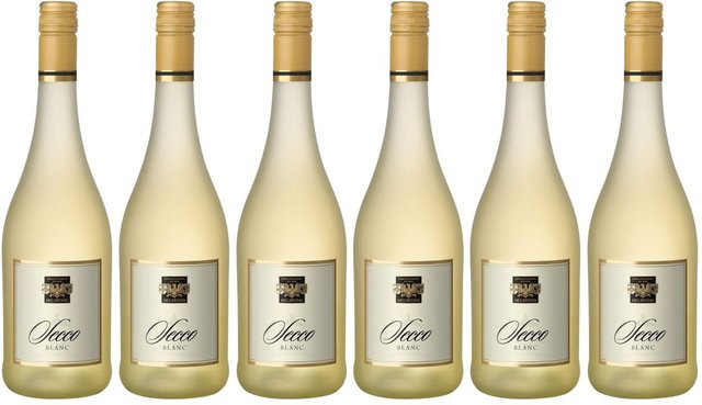 Württembergische WZG Heilbronner Secco Weißer Perlwein Riesling 6 x 0,75 l - Bild 1