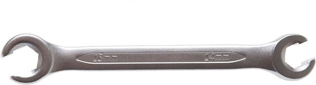BGS Doppel-Ringschlüssel aus Chrom-Vanadium in Silber, SW 14 x 15 mm - Bild 2