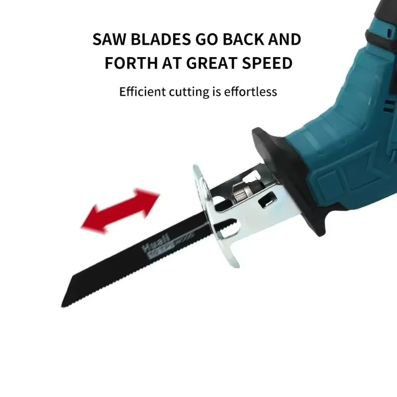 Makita ML-505 Akku-Säbelsäge als tragbares Elektrowerkzeug zum Schneiden von Holz, Metall und Rohren - Bild 2