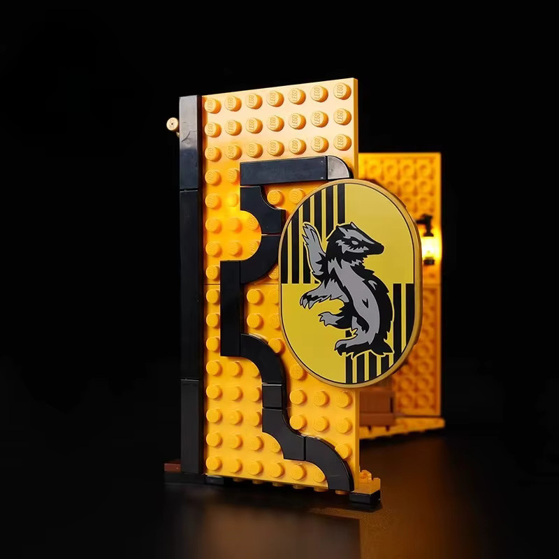 LED-Beleuchtungsset warmweiß passend für LEGO Hufflepuff House Banner 76412 (ohne Bausteine) - Bild 2