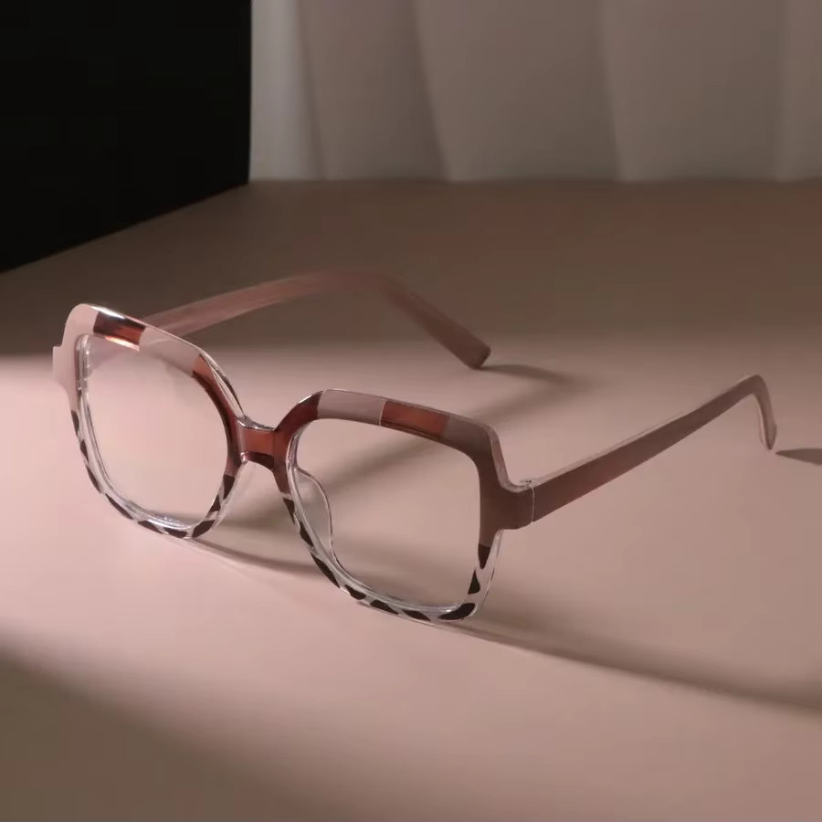 ZBHWISH Korrektionsbrille, Vollrand, Square, Kunststoff, transparent, Unisex - Bild 2