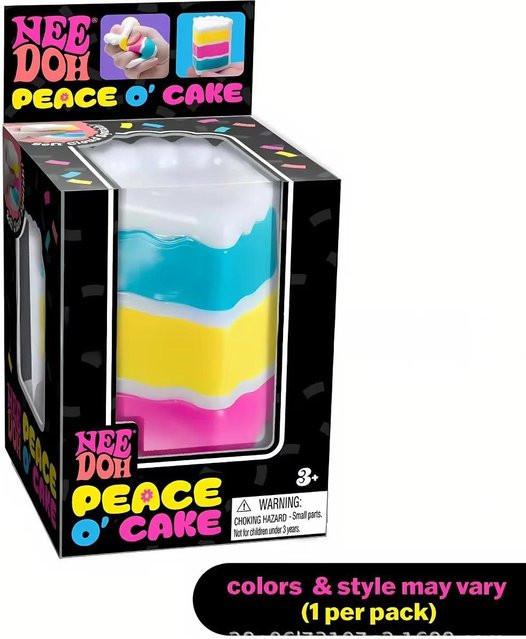 Nee-doh Nice Cream Cone Bunter Eiscremeförmiger Sensorischer Stressabbau Fidget-Tool - Bild 1