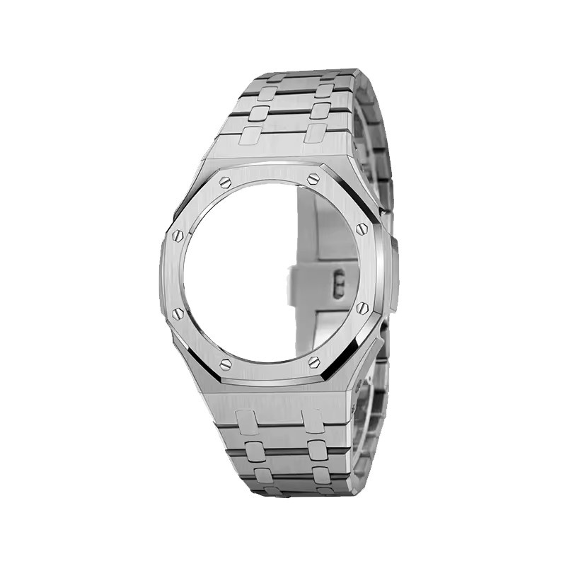 Casio Mod-Kit Stahlgehäuse & Armbänder, Edelstahl, Silber - Bild 5