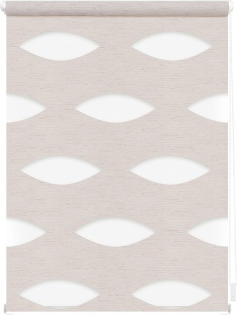 Lichtblick Duo Rollo Ellipse Klemmfix Day Night Graphic ohne Bohren - Bild 1