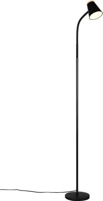 Reality LED-Stehleuchte Pongo Schwarz mit verstellbarem Leuchtenkopf und Touch-Funktion, Höhe: 195 cm - Bild 1