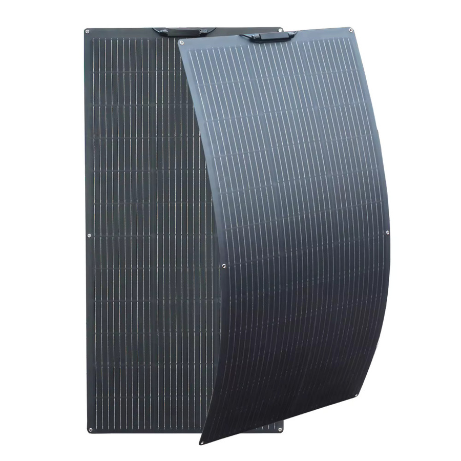 xinpuguang Flexibles Solarpanel ETFE PET Photovoltaik-Panel für 12V Batterieladegerät in Schwarz - Bild 4
