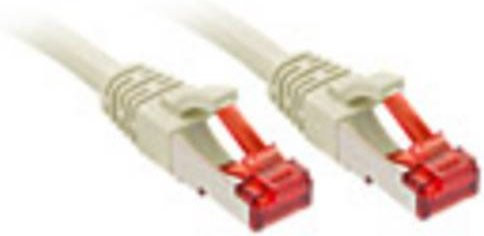 Lindy RJ45 Netzwerkkabel CAT 6 S/FTP Ethernet Patchkabel Grau 5,00 m - Bild 1