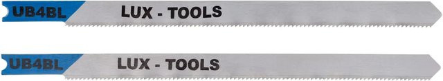 LUX-TOOLS Bimetall Stichsägeblätter für Metall mit U-Schaft, 2 Stück, Silber - Bild 1