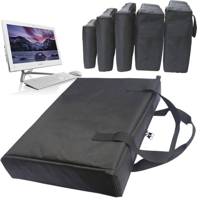 KIZN All-in-One Computer Handtasche für ASUS Dell Lenovo bis 26 Zoll, Schwarz - Bild 1