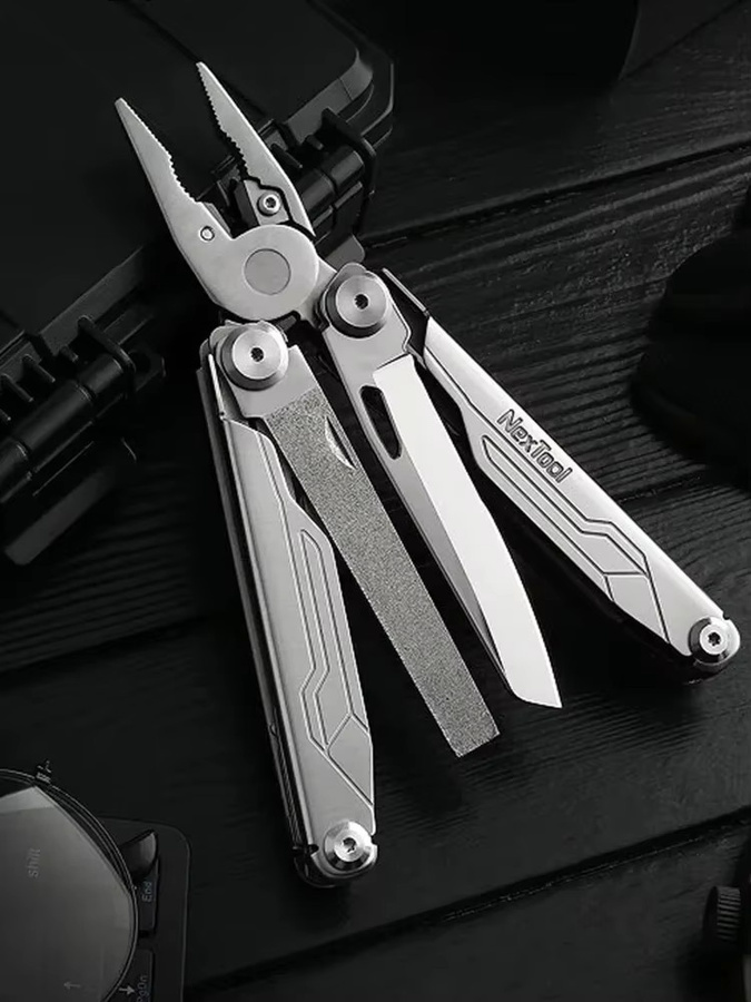 NexTool Flaggschiff-Kapitän-Multitool-Zange 19-in-1 EDC-Taschenmesser mit Säge für Outdoor und Camping - Bild 7