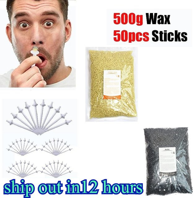 XMSJ Nase Haar Stick Wachs Set, Bienenwachs - Bild 1
