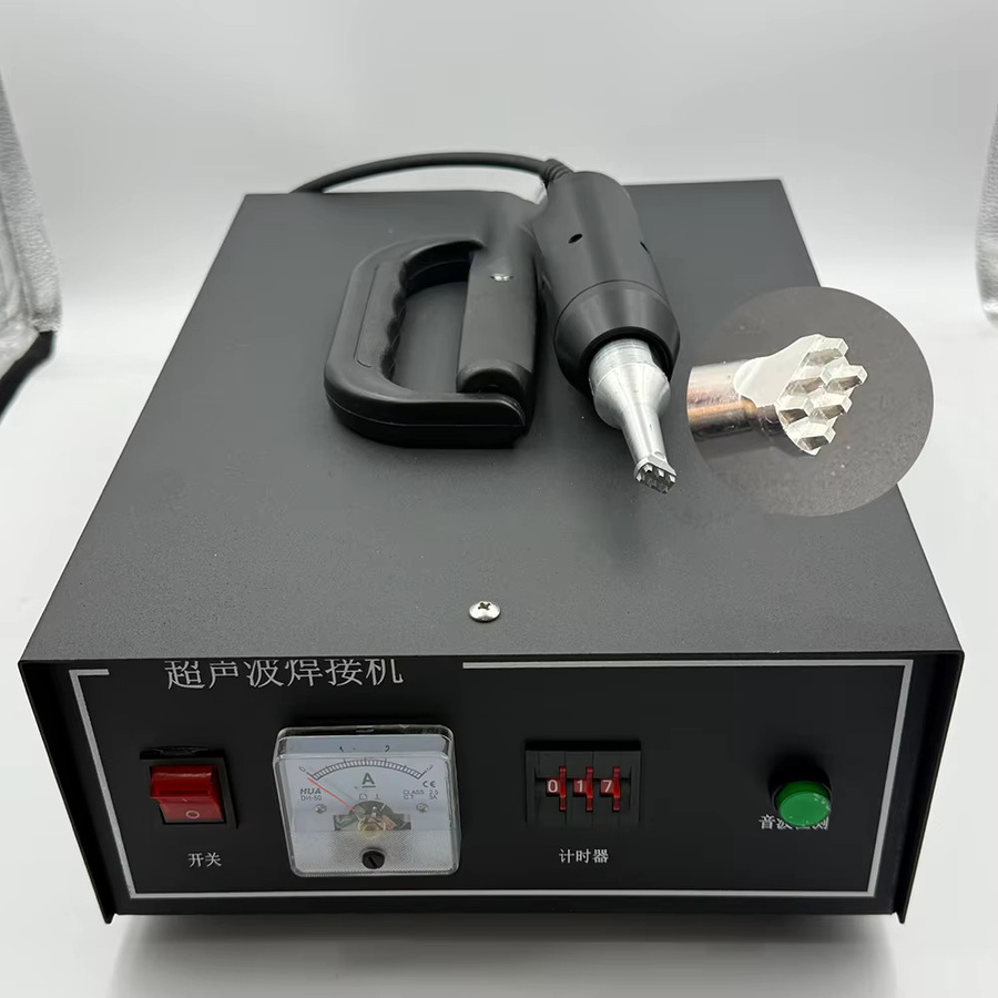 XMSJ Ultraschall Kunststoff Schweißer 800W Handheld Spot Schweißer für Auto Tür Panel und PVC in Schwarz B/T/H: 34,0 x 25,5 x 13,0 cm - Bild 2