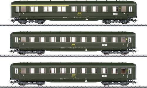 Märklin SNCF Personenwagen H0 3er-Set flaschengrün - Bild 1