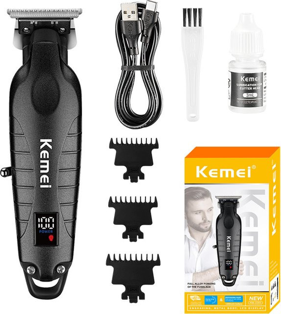 Kemei KM-2293 Haarschneidemaschine, Schwarz - Bild 1