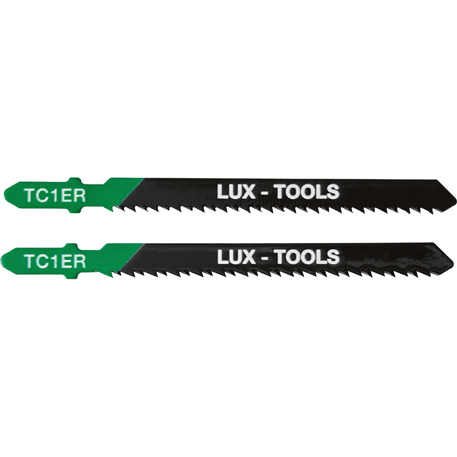LUX-TOOLS Stichsägeblatt für Holz mit T-Schaft, HCS-Stahl, 75 mm - Bild 2