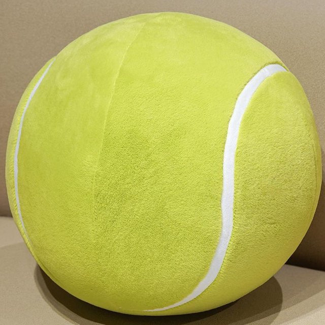 Yiran toy Tennis-Plüschtier, Schlüsselanhänger, 30cm, Bunt / Mehrfarbig - Bild 1