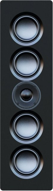 Elac Muro OW-V41L-BK On Wall Lautsprecher, passiv, Schwarz - Bild 1