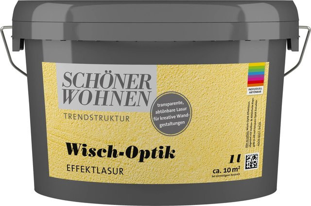 Schöner Wohnen Effektlasur mit Wisch-Optik transparent auf Wasserbasis - Bild 1