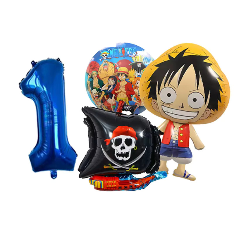 Bandai One Piece Latex-Ballons Set mit bunten Mustern für deine Geburtstagsdekoration - Bild 2