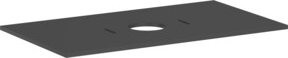 hansgrohe Konsole Xilesa E AS in Schiefergrau, B: 98,0 cm, T: 55,0 cm - Bild 1