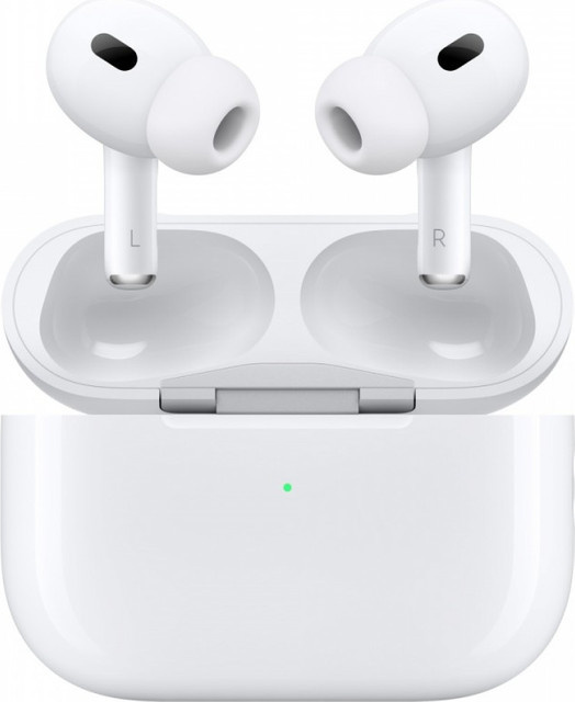 Apple AirPods Pro 2. Generation True Wireless Kopfhörer mit MagSafe Case USB-C Weiß - Bild 1
