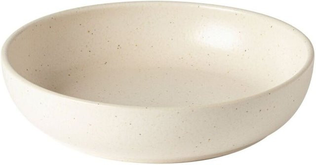 Costa Nova Pacifica Suppen- und Pastaschüssel aus Keramik, beige, 12er Pack, Volumen: 990 ml, Durchmesser: 22,1 cm, Höhe: 5 cm - Bild 1