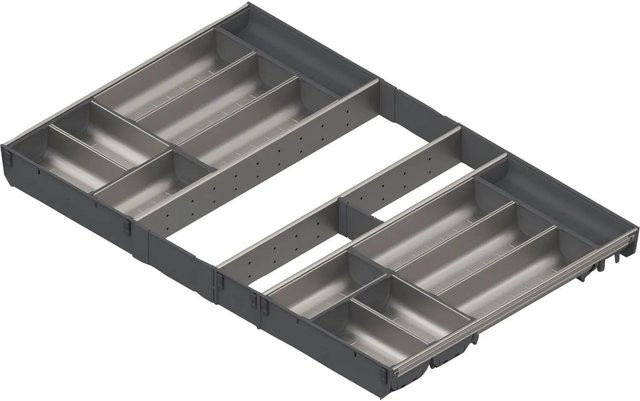 Blum Besteckeinsatz Orga-Line Schalen-Set Grau Korpusbreite: 90 cm, Nennlänge: 55 cm - Bild 1