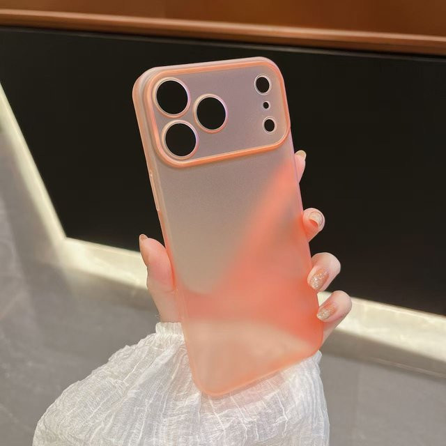 Ultra dünne Schutzhülle für iPhone 17 Pro Max und iPhone Air 17 Pro Max aus mattem, transparentem PC-Material, stoßfest und hautfreundlich - Bild 1