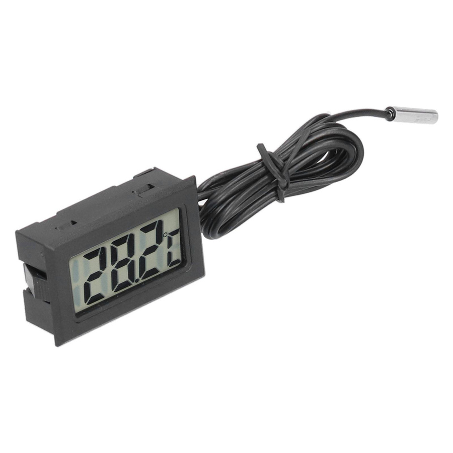 mfySpace Mini Digitales Wasserdichtes Thermometer aus ABS für die Pflanzumgebung - Bild 2