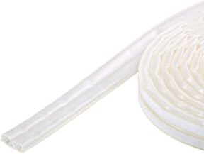 fix-o-moll SUKI Fenstertür-Türdichtung zum Nachrüsten aus thermoplastischem Kunststoff in Weiß oder Transparent - Bild 1