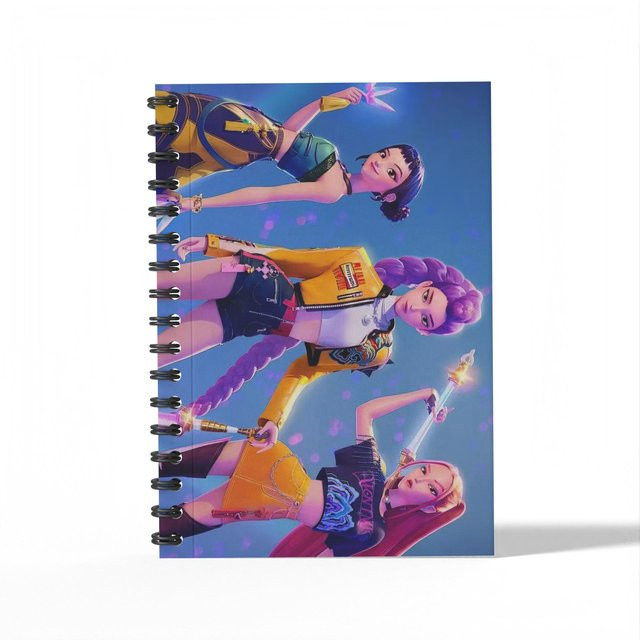 Yiran toy 1 Anime Notizbuch A6 mit Aufklebern in Multicolour für Schüler und Kinder - Bild 1