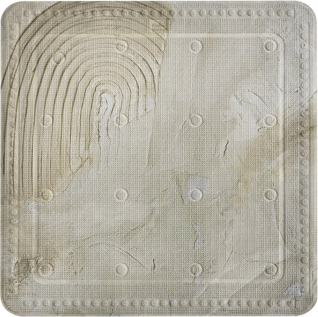 Duscheinlage Kleine Wolke in Natur Beige, B/T: 55 x 55 cm - Bild 1