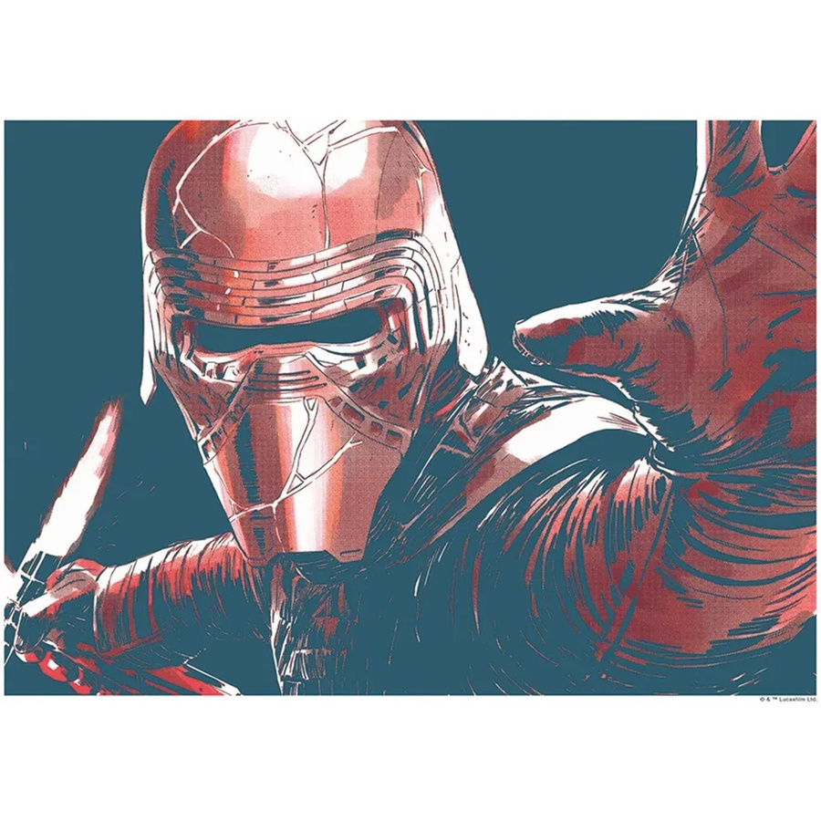 Komar Wandbild Star Wars Kylo Ren, bunt, B: 40 cm, H: 30 cm - Bild 2