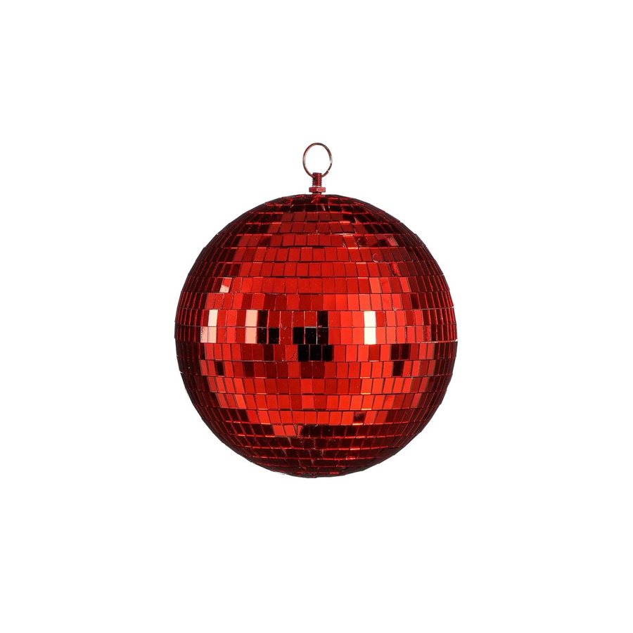 Mica Decorations Ornament Spiegel Kugel Rot Durchmesser: 20 cm - Bild 2