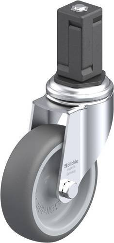 Blickle LKRA-PATH 101G-11-EV15 Lenkrolle in Grau mit 100 mm Rad-Durchmesser und 120 kg Tragfähigkeit - Bild 1