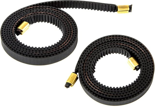 2er-Set Creality 3D-Drucker X- und Y-Achsen Synchron-Zahnriemen in Schwarz für Ender 3, Pro, V2, S1, Ender 5, Pro, Plus, Max, CR6SE, CR10 und 10Spro - Bild 1